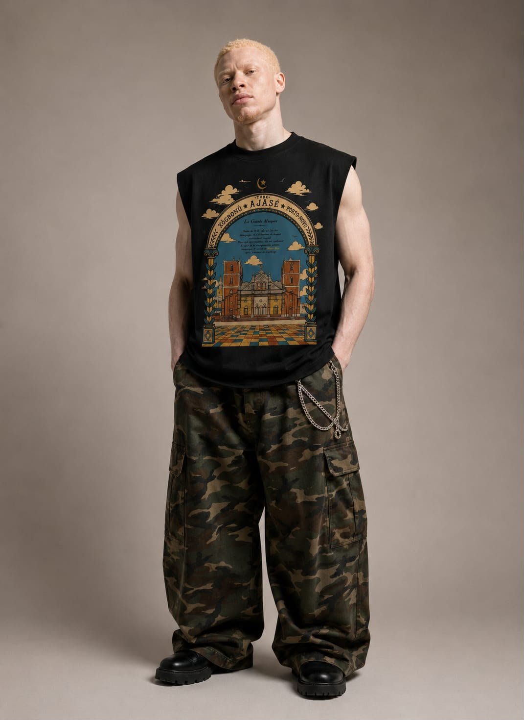 T-shirt Porto-Novo BLACK